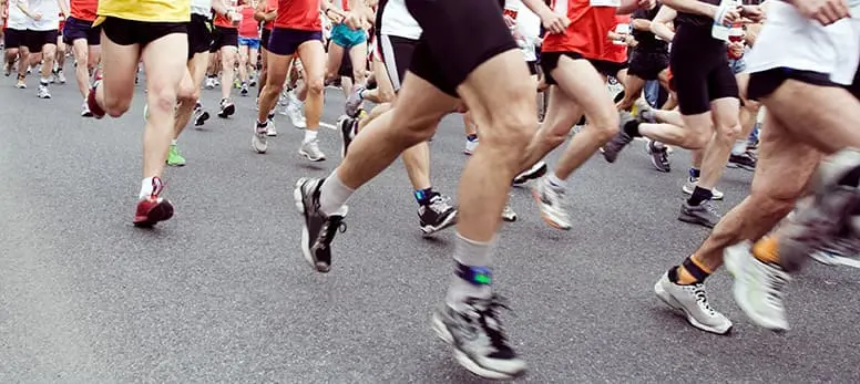Media maratón urbana