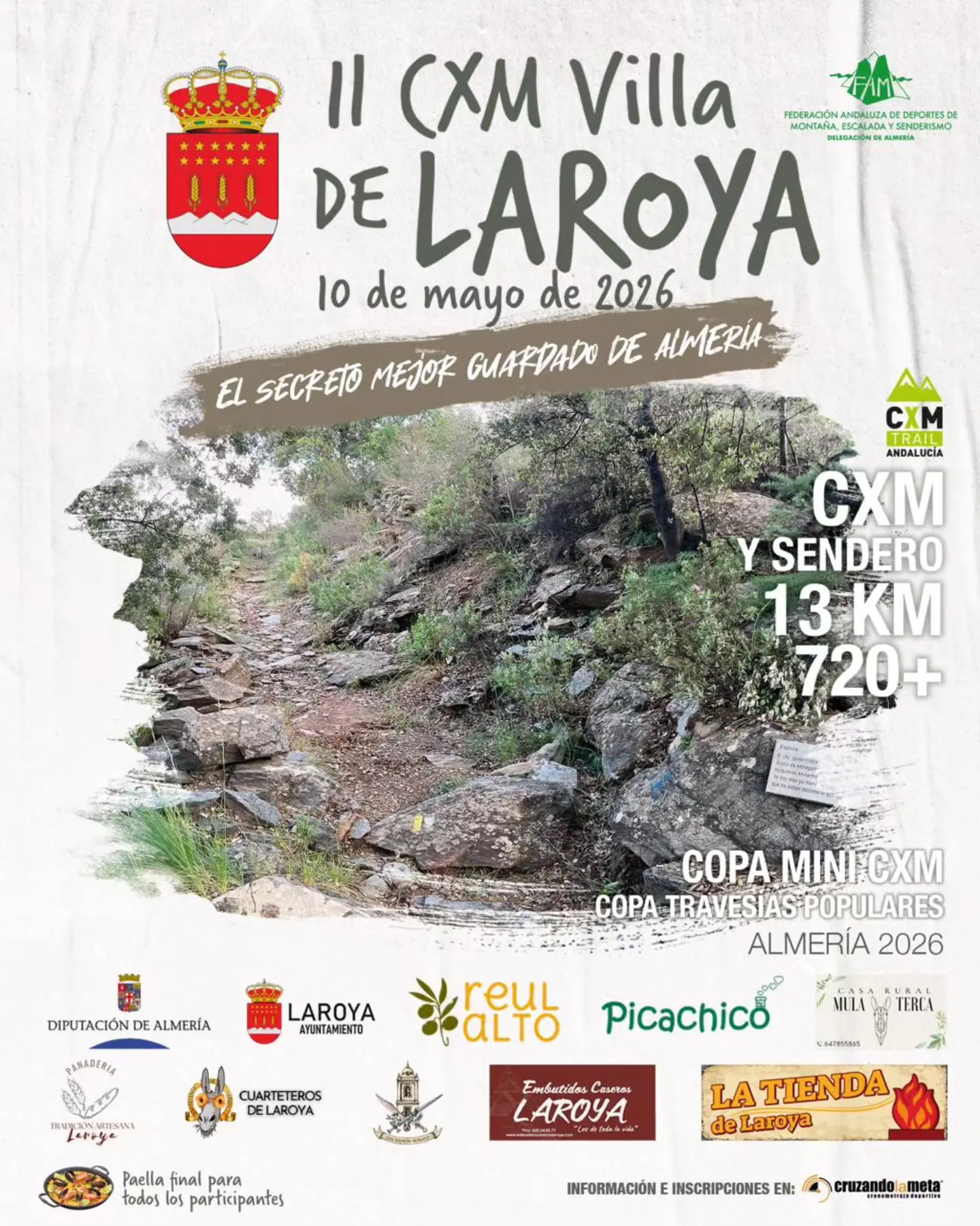 Cartel II CXM Villa de Laroya 2026